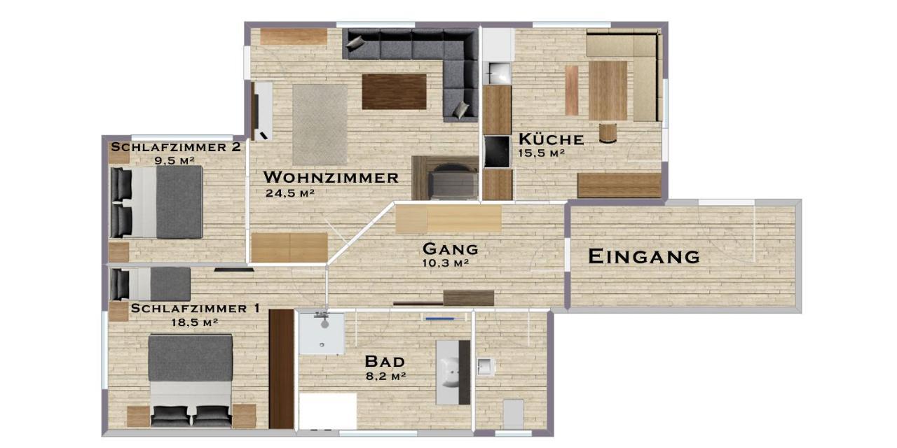 Alp Chalet Appartement Kappl  Exterior foto